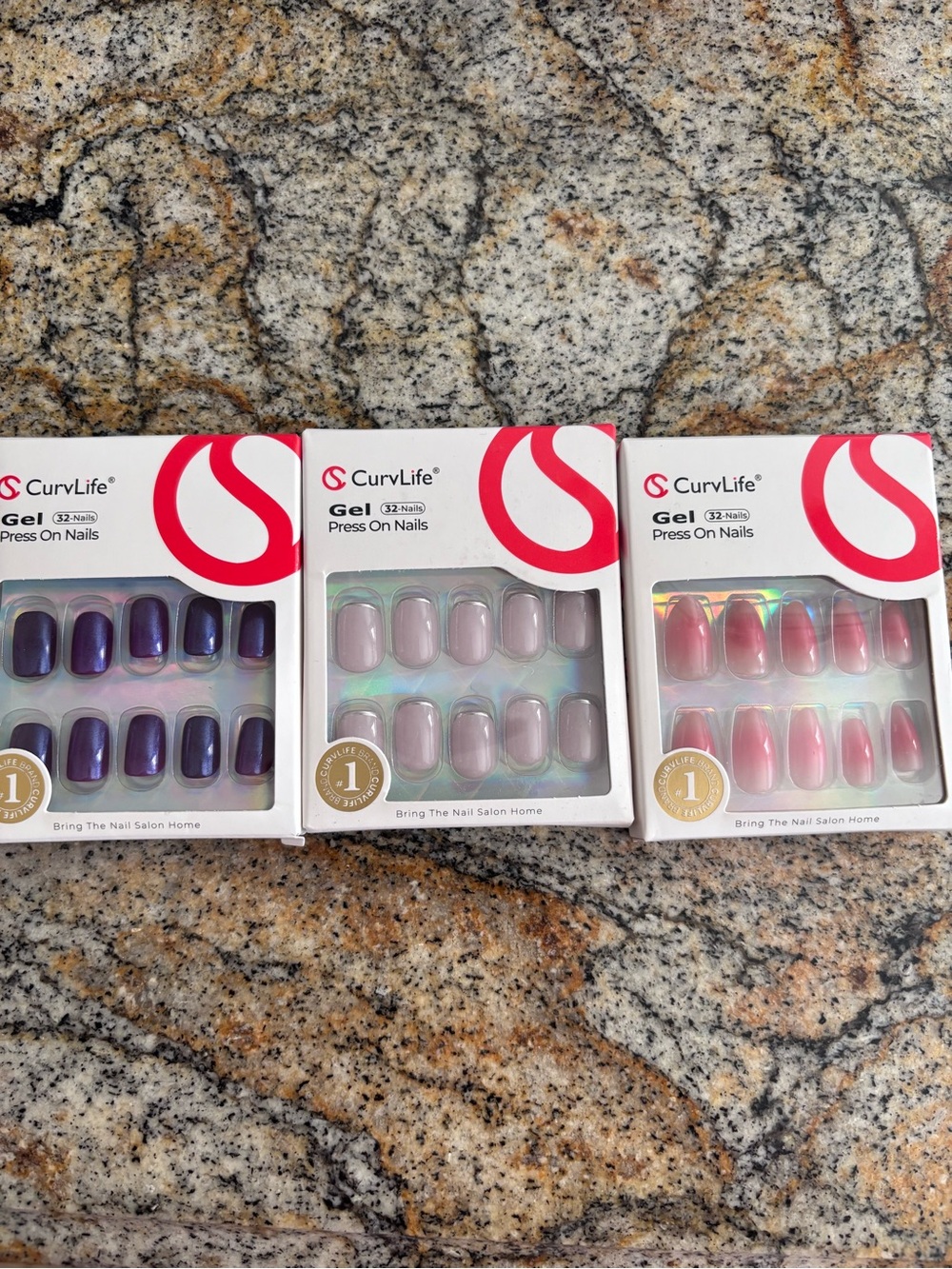3 sets Press On Nails